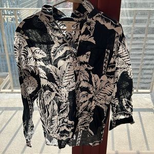 H&M Oversized Linen shirt